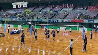 JOC中学バレー2023 静岡vs岐阜 2set 決勝トーナメント1回戦 [upl. by Nemraciram]