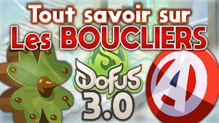 Les BOUCLIERS sur DOFUS 30 amp MIGRATION des ITEMS [upl. by Kiele]