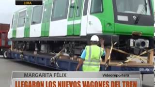 Llegaron los nuevos vagones del tren [upl. by Eimrots711]