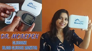 DR MOREPEN GlucoOne Blood Glucose Monitor Bg03  Best Glucose Meter 2023  How To Use Glucometer [upl. by Adnauq]