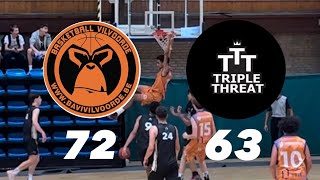 U18 Bavi Vilvoorde 🇧🇪 vs Triple ThreaT Basketball 🇳🇱 7263 [upl. by Nostrebor]