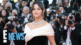 Selena Gomez Receives STANDING OVATION at Cannes Film Festival  E News [upl. by Anahpos]