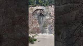 Cliff Face Falls Into Van Duzen River in Humboldt County Today [upl. by Publius432]