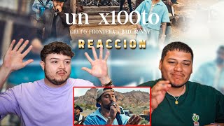 Grupo Frontera x Bad Bunny  un x100to REACCION  ep reactions [upl. by Ahsiryt]