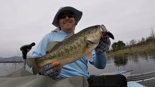 Bass Fishing Theewaterskloof Dam Off a Kickboat [upl. by Parrish247]