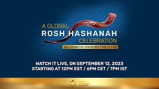 A Global Rosh Hashanah Celebration Welcoming the Jewish New Year of 5784 [upl. by Notsirk]