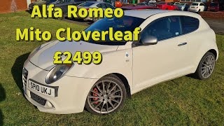 Im Selling this Alfa Romeo Mito Cloverleaf NOW SOLD [upl. by Leahcimnhoj]