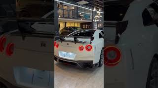 Nissan GTR R35 w Akrapovic exhaust 🔥🔥 gtr automobile nissangtr cartok r35 drift akrapovic [upl. by Mischa237]