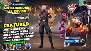 UPDATE SCRIP MLBB SKIN HAYABUSA EXORCIST 2024 NO PASSWORD  TERBARU [upl. by Smaoht644]