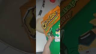 ASMR cheetos Cheddar Jalapeño crunchy shortvideos satisfying asmr viral [upl. by Ylrehc]