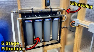 Whole House Water Filter Install for my Rainwater Harvesting System [upl. by Gorlin]