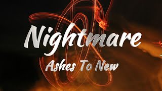 From Ashes To New  Nightmare KARAOKE VERSION [upl. by Harlow]