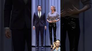 Gisele bündchen Teaching Jimmy Fallon how to walk like a supermodel🔥 giselebündchen jimmyfallon [upl. by Annauj]