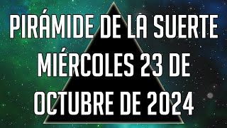 🍀 Pirámide de la Suerte para el Miércoles 23 de Octubre de 2024  Lotería de Panamá [upl. by Necaj]