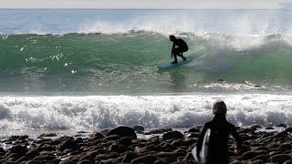 Rincon California absolutely Pumping Surf [upl. by Emixam]