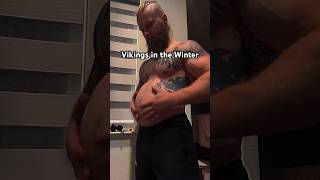 Vikings in the Summer VS Winter viking vikings transformation viral [upl. by Chic]