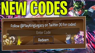 NEW King Legacy Codes  Roblox King Legacy Codes October 2024 [upl. by Laughton]