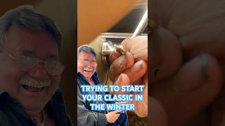 Winter Classic Car Problems 🥶 winter classiccar mechanic funny knuckleheadgarage [upl. by Belinda]