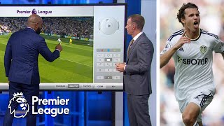 How Leeds United Brenden Aaronson tore Chelsea apart  Premier League Tactics Session  NBC Sports [upl. by Alamaj]