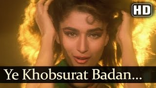 Ye Khoobsurat Badan  Madhuri Dixit  Anil Kapoor  Rajkumar  Hindi Song  Laxmikant Pyarelal [upl. by Anirres860]