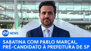 Sabatina com Pablo Marçal PRTB précandidato à prefeitura de São Paulo [upl. by Poock]