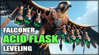 LAST EPOCH Falconer Acid Flask Trapper Leveling is a Blast  Rogue Build Progression Guide [upl. by Eilyac878]