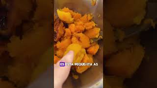 Haciendo una CREMA de CALABAZA para los compañeros de la OFICINA calabaza calabazaasada chef [upl. by Nottus985]