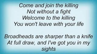 Artension  The Killing Lyrics [upl. by Beach]