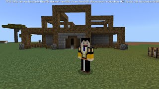 CREATED FIRST FLOOR OF FARMHOUSE IN MINECRAFT 45 MINECRAFT FUN GAME [upl. by Hayotal259]