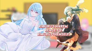 Rimuru’s harem react to RimuruThemself Gacha reaction ship Rimuru x Harem [upl. by Ecart]