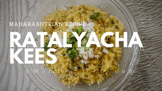 Ratalyacha Kees Grated Sweet Potato  Upvaas Recipe [upl. by Anilok]