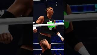 Rhea Ripley HHH SHOCKING Win Celebration in WWE 2K24 [upl. by Attem228]