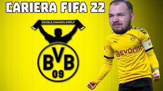 INCEPEM CARIERA CU DORTMUND LA FIFA 22 PE LIVE [upl. by Suirtimed579]