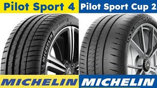 Michelin Pilot Sport 4 vs Michelin Pilot Sport Cup 2 Connect [upl. by Riggall]