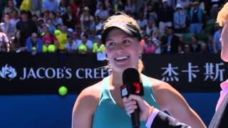 Eugenie Bouchards Ultimate Date  Australian Open 2014 [upl. by Valiant]