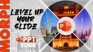 Interactive SLIDE SHOW using MORPH transition in PowerPoint [upl. by Adnorrehs]