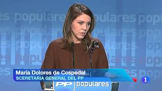 Cospedal explica las retribuciones a Bárcenas [upl. by Johansen]