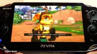 PS Vita  Ratchet amp Clank 1 Gameplay Ratchet amp Clank Trilogia [upl. by Tnairb965]