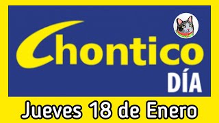 Resultado EL CHONTICO DIA Jueves 18 de Enero de 2024 [upl. by Meekahs]