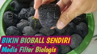 DIY Bioball  media biofilter [upl. by Akemehc]