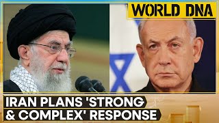 IsraelIran War Iran Tells Region Strong amp Complex Attack Coming On Israel  World DNA  WION [upl. by Akinihs]