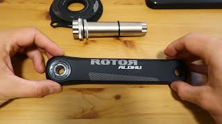 Should you replace your Shimano cranks with these ROTOR ALDHU Design completely amp utterly analysed [upl. by Drews224]