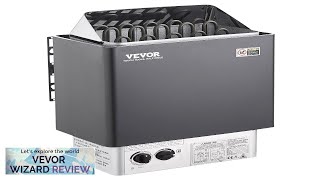 VEVOR 9KW Sauna Heater Steam Bath Sauna Heater with BuiltIn Controls Electric Review [upl. by Berga]