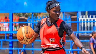 Afua Nabawanga 13 points 4 rebounds 6 assists Makerere Sparks vs Seeta High [upl. by Uot]