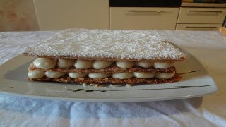 Come fare la Millefoglie  Ricette Dolci  Corso di Pasticceria [upl. by Rudolf]