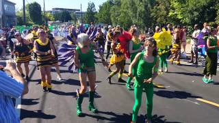 Fremont Solstice Parade 2014 Dancing in the Street 1 [upl. by Aneeb207]