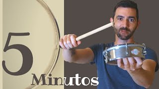 Aprenda TAMBORIM EM MENOS DE 5 MINUTOS [upl. by Leverick]