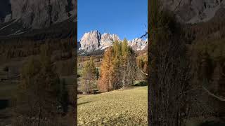 I colori dell’autunno a Cortina d’Ampezzo 🍁🏔️ [upl. by Aylatan889]