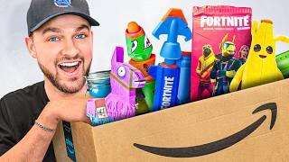 I Bought Every Fortnite Toy On Amazon [upl. by Pardoes560]