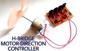 Half bridge circuit  Motor controller using transistors [upl. by Strong270]